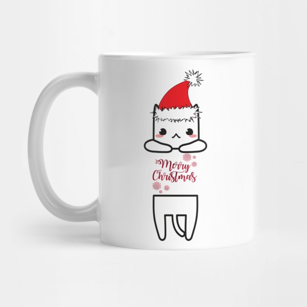 Santa Kitty Christmas by TeesFashion